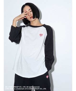 Green Parks ■別注　ＬＯＶＥ　ＢＯＡＴ　ラグランロンＴ Black