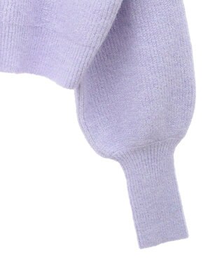 earth music&ecology アソートキラキラボタンカーディガン Purple