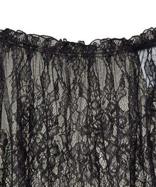 Green Parks レースレイヤード付け裾 Off White