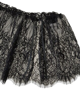 Green Parks レースレイヤード付け裾 Off White