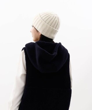 AURORA 【 Beaurance （ビューランス）】カシミヤニットワッチ オフホワイト