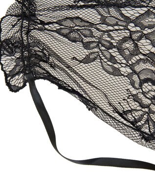 Green Parks レースレイヤード付け裾 Off White