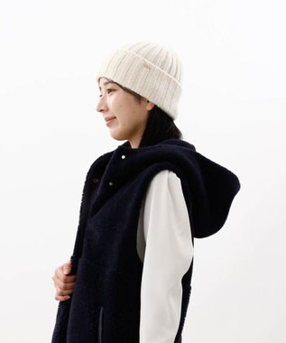 AURORA 【 Beaurance （ビューランス）】カシミヤニットワッチ オフホワイト