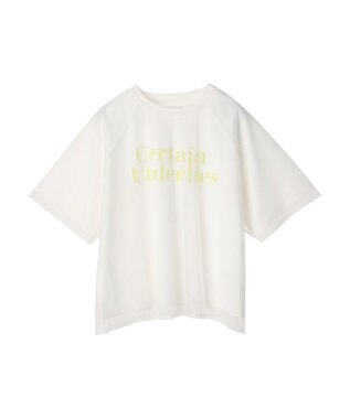 Green Parks ＳＥＴ２点　チュール＋ロゴＴｅｅ Off White