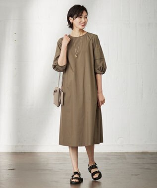 J.PRESS LADIES ダブルドロップ ネックレス ゴールド系