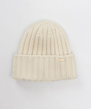 AURORA 【 Beaurance （ビューランス）】カシミヤニットワッチ オフホワイト