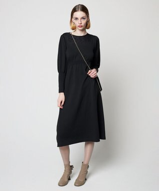 TOCCA 【洗える！】RAINY NIGHT ニットドレス ブラック系