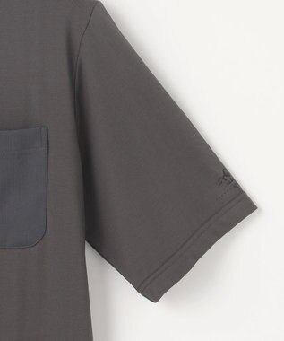JOSEPH ABBOUD MOUNTAIN 【太陽光熱をコントロールする高機能素材】SOLAMENT ベア天竺Tシャツ グレー系