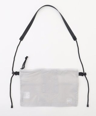 JOSEPH ABBOUD MOUNTAIN 【軽量/ECO撥水/小さくたためる】ナイロンフライリップサコッシュ