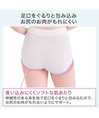BRADELIS New York 【BRADELIS NewYork peace】楽なのにすっぽりショーツ24 パール