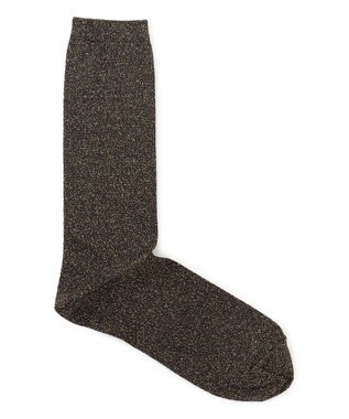 23区 ラメ クルー ソックス ゴールド系