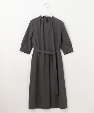 J.PRESS LADIES S 【洗える】RENU ソフトタイプライター ワンピース スレート系