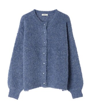earth music&ecology ブークレカーディガン Dark Blue