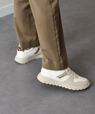 Bridget Birkin 【VINCULUM】スエードコンビスニーカー