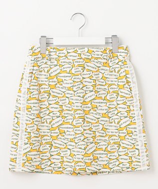 23区GOLF 【WOMEN】【吸水速乾/UVカット】YELL総柄プリントスカート イエロー系5