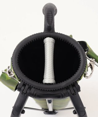 23区GOLF 【UNISEX】カモフラ柄 セルフスタンド カーキ系5