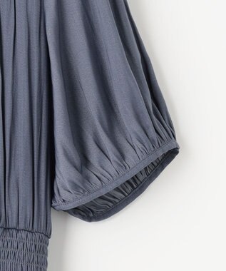 ANY SIS 【洗える】カッセンハシゴレース ワンピース スモーキーブルー