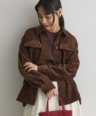 CRAFT STANDARD BOUTIQUE ベロアシャツジャケット