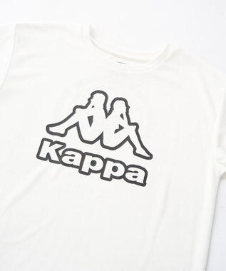 OP／FILA 【Kappa】ブランドモチーフTシャツ ホワイト