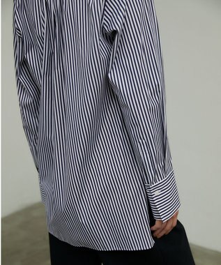 BEIGE， ALBERT / ギャザーブラウス Navy St.