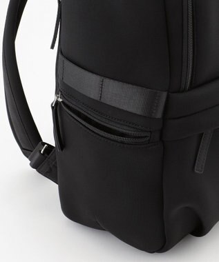 ICB 【A4サイズ収納可】ダイバー素材８ポケットリュック ブラック系