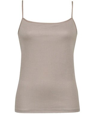 Wing キャミソール 【ブラがひびきにくいリブインナー】 ブラがちら見えしにくい 肌側綿100%(身生地部) 吸汗速乾性(身生地部) EL1010 ウイング／ワコール ブラウン