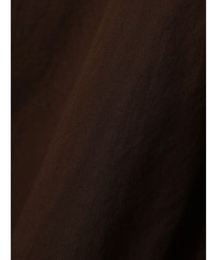 CRAFT STANDARD BOUTIQUE インド綿オープンカラーワンピース Brown