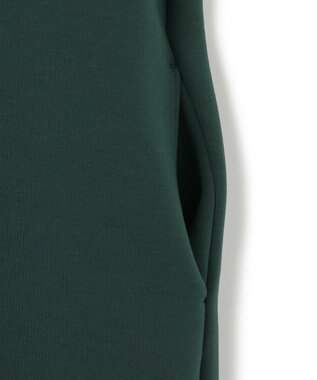 ICB L 【WEB限定・洗える】 コンパクトダブルフェイス ジャンパースカート ミッドグリーン系