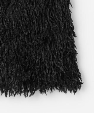 NAVE 【Nave・洗える】フェザーフリンジ キャミソールブラウス ブラック系