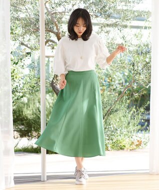 ANY 【洗濯機可・UVケア】ビューティベーシックタックスリーブ Tシャツ オフ