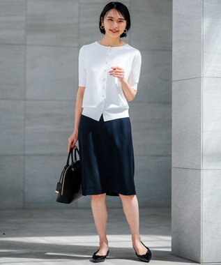 23区 サブバッグ付き 2WAYラウンド トートバッグ ブラック系