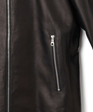 JOSEPH HOMME  【HIGH GRADE LINE】エアーカウレザー　シングルライダース ブラック系