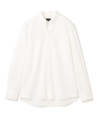 JOSEPH HOMME コンフォートクリアギンガム　ウイングカラーシャツ ホワイト系