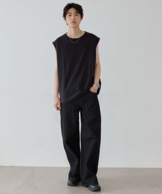 WEGO コットンクルーネックT（NS） ブラック