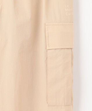 SHARE PARK LADIES 【撥水・UVカット・ストレッチ・軽量 】ナイロンカーゴパンツ（Mサイズ） ベージュ系