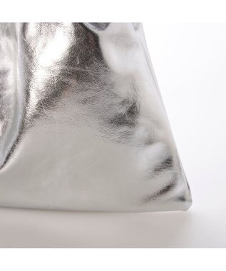 UNBILLION カシュカシュ cachecache / タック入り2wayショルダー シルバー