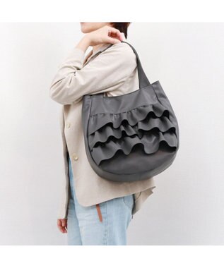 UNBILLION カシュカシュ cachecache / フリルトートバッグ