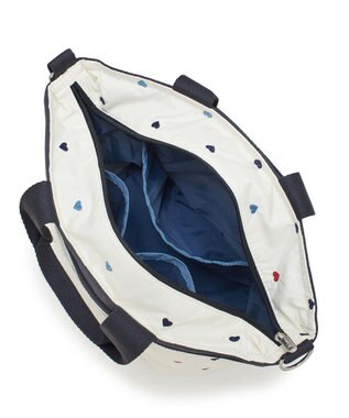 LeSportsac BUCKET TOTE/トリコロールハートエンブロイダリー トリコロールハートエンブロイダリー