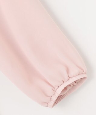 組曲 S 【WEB限定】ジョーゼットシフォンプリーツ ブラウス ピンク系