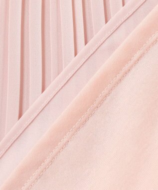 組曲 S 【WEB限定】ジョーゼットシフォンプリーツ ブラウス ピンク系