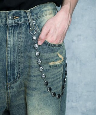 WEGO Mモチーフウォレットチェーン 柄4