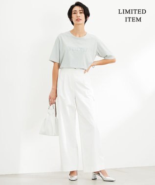 ICB 【WEB限定・洗える】ビンテージロゴTEE スモーキーグリーン系