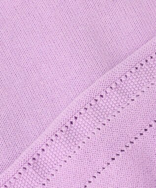 組曲 KIDS 【150-160㎝】クラシック カーディガン ライラック系