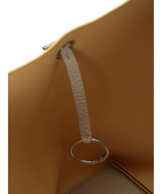 Green Parks ・ｃａｃｈｅ　ｃａｃｈｅ　バイカラーフェイクレザートート Yellow