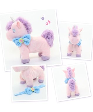 Mother garden  マザーガーデン とことこおさんぽシリーズ ユニコーン 《ピンク》 ピンク