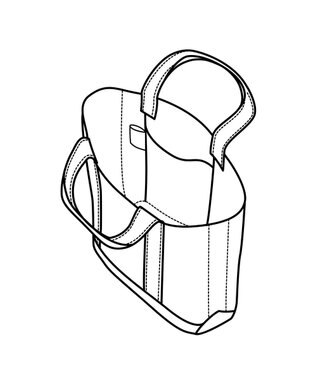 +RING 【水・汚れに強い】【A4サイズ収納】撥水トートバッグ M CHK SR256 マルチカラー