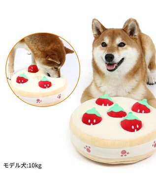 PET PARADISE ペットパラダイス ノーズトイ  《たこやき / 苺ケーキ》単品 苺ケーキ