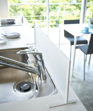 tower シンク水はね防止スタンド プレート ホワイト