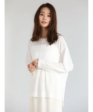 Green Parks シアーカットロンＴＥＥ Off White