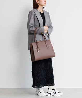 ACE BAGS & LUGGAGE Jewelna Rose メルジュール トートバッグ 13.3インチPC収納 65602 ジュエルナローズ ブラウン